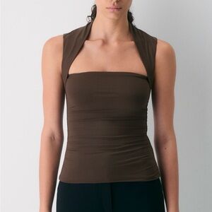 Aritzia Original Contour Flourish Top